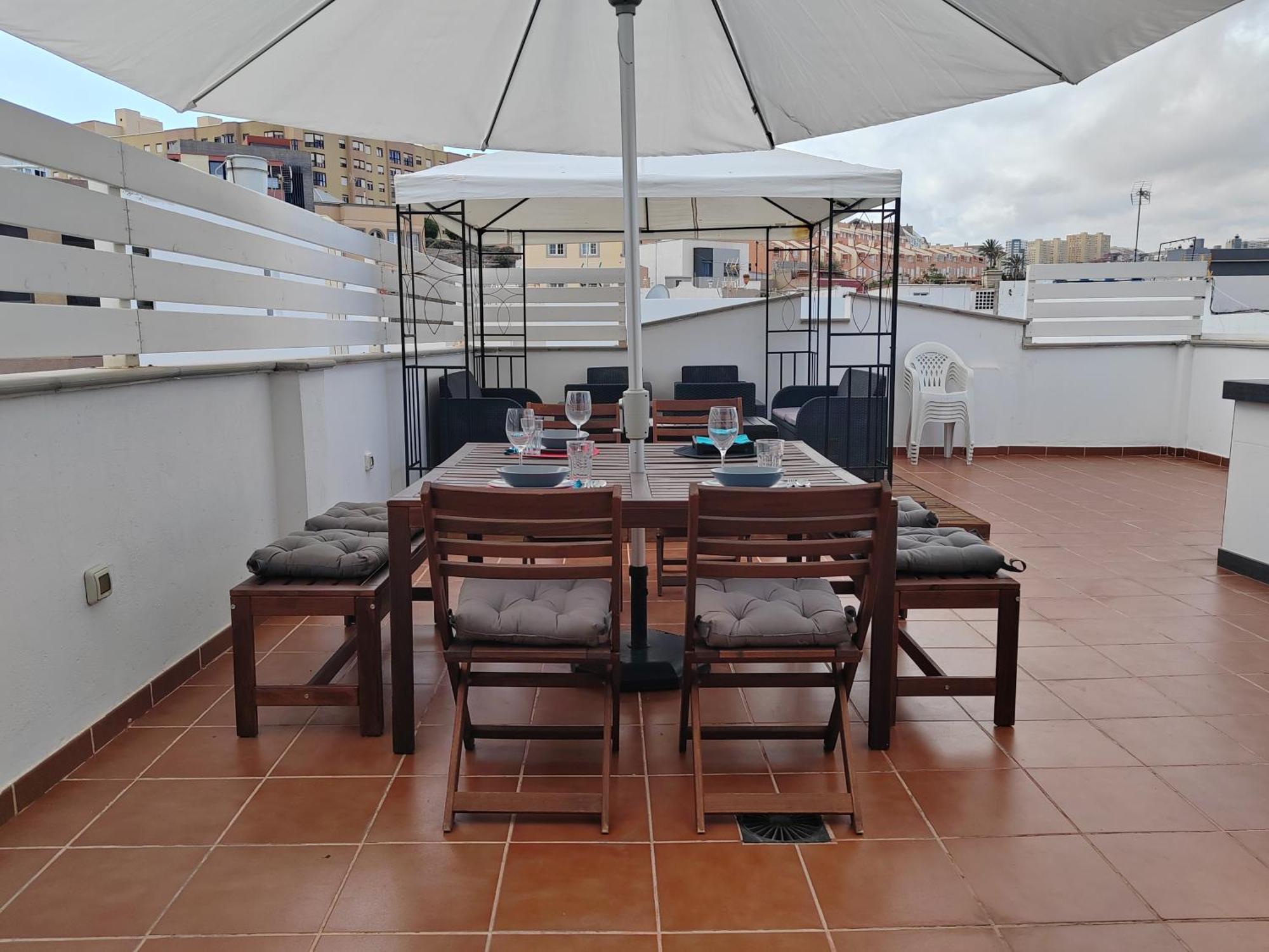 Ferienwohnung Blue View House Las Palmas / Gran Canaria Exterior foto